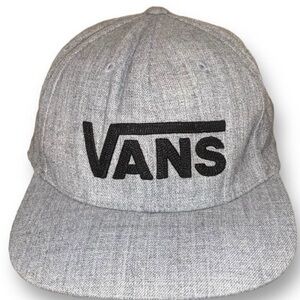 Vans Classic Gray and Black Snapback Hat
